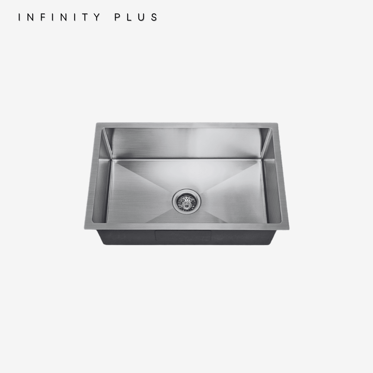 Stainless Steel 18G-6045D | Large Single-Bowl