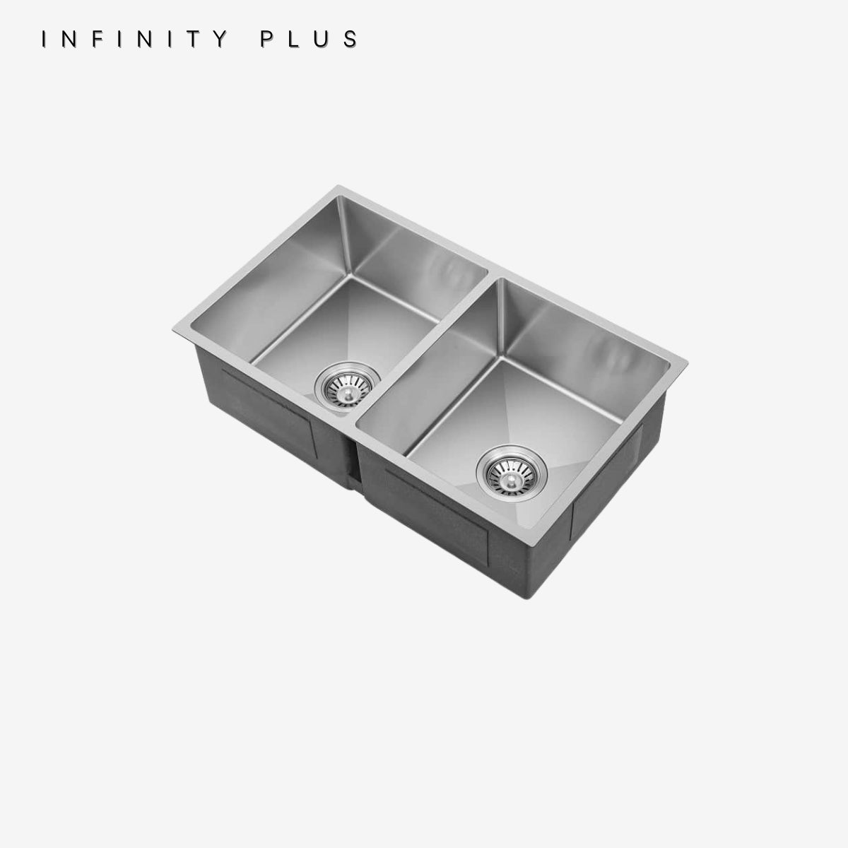Stainless Steel 18G-7745D | Double-Bowl