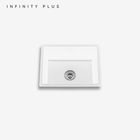 Granite Sink GS-6045S-WHT | WHITE Single Bowl