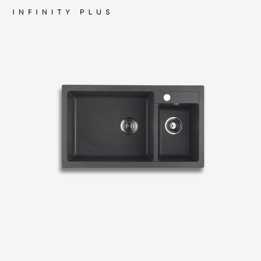 Granite Sink GS-8650L | 1-1/2 Bowl Sink