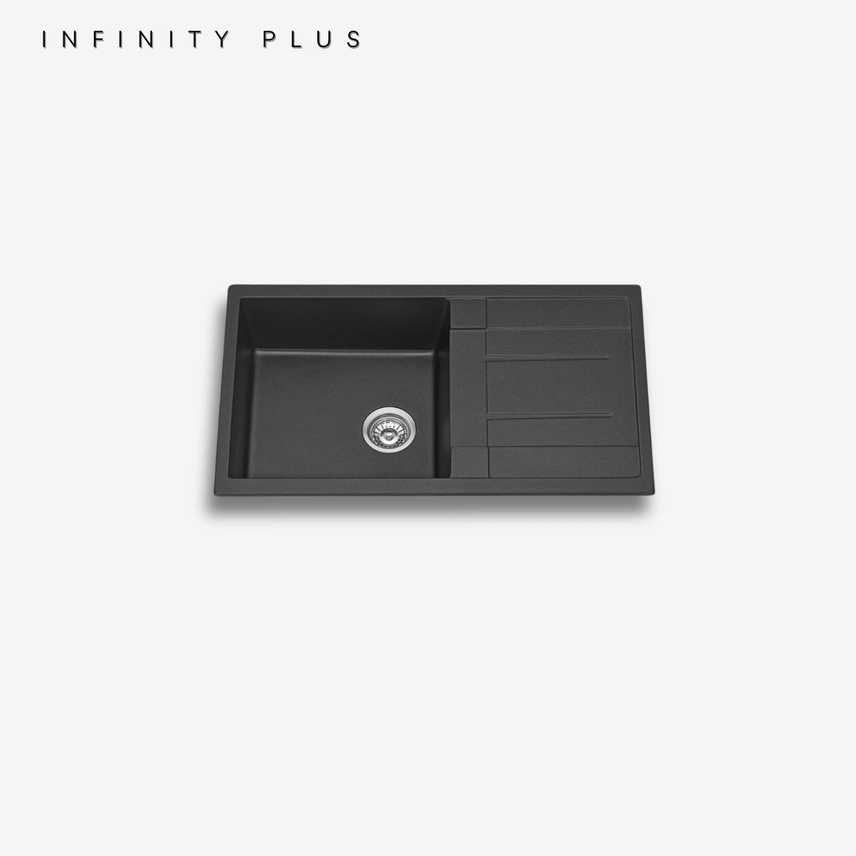 Granite Sink GS-8650SD | Single-Bowl With Drain