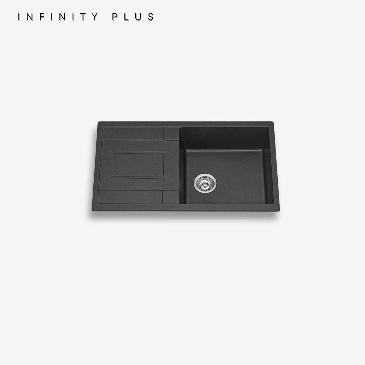 Granite Sink GS-8650SD | Single-Bowl With Drain