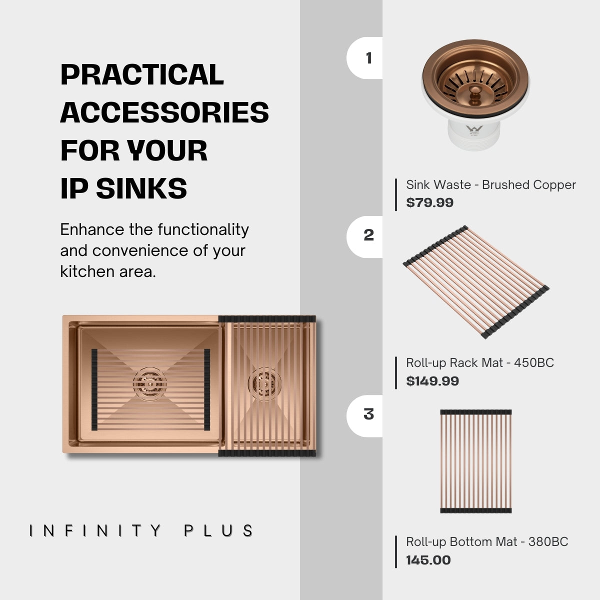 PVD 18G-6644BC | Brushed Copper