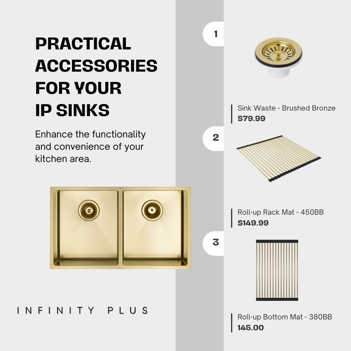 PVD 18G-7444CL | Brushed Brass