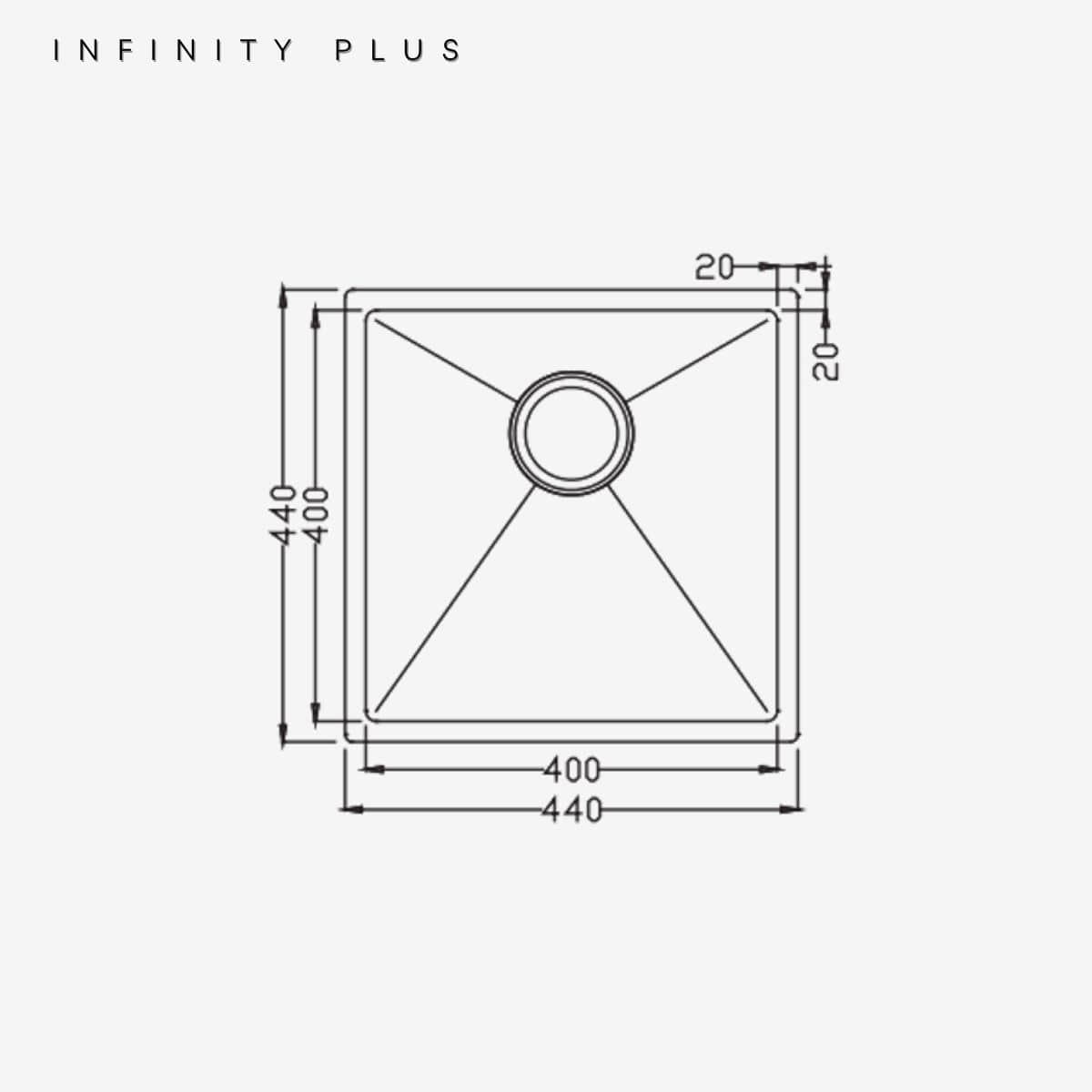 PVD 18G-4444CL | Brushed Brass