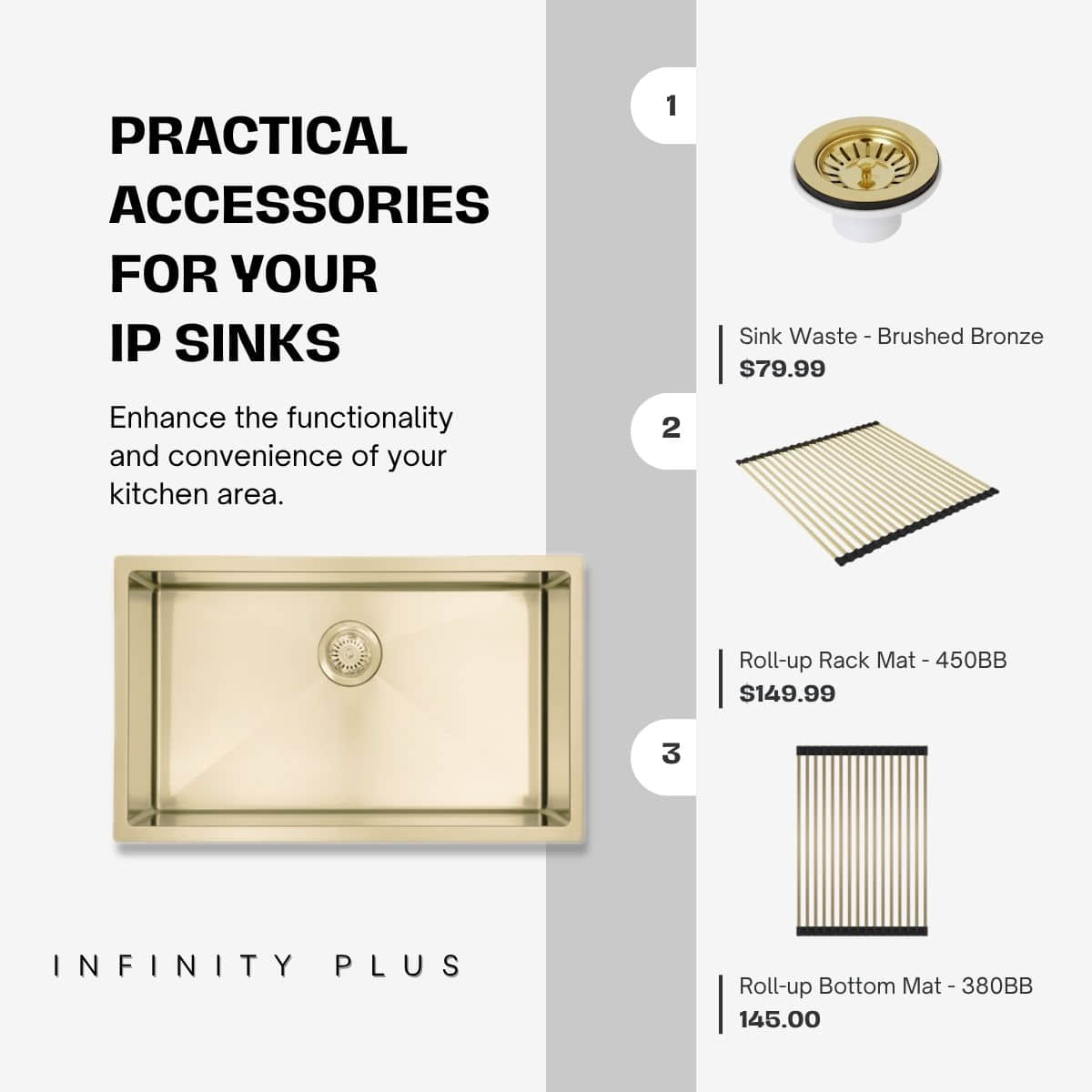 PVD 18G-7044CL | Brushed Brass