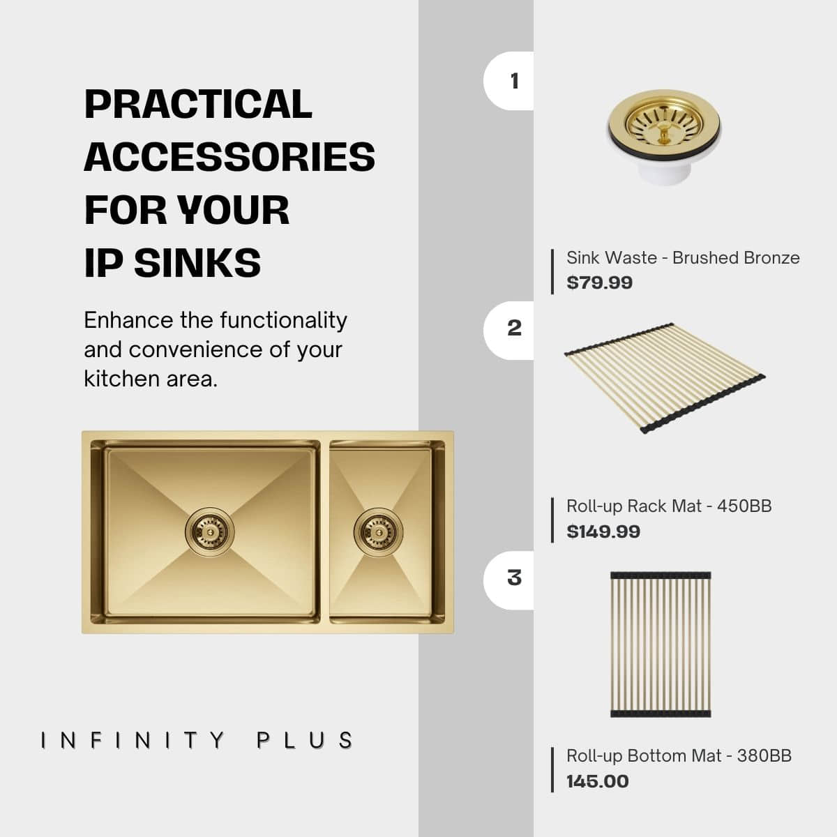 PVD 18G-8144CL | Brushed Brass