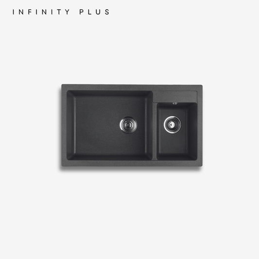 Granite Sink GS-8650L | 1-1/2 Bowl Sink