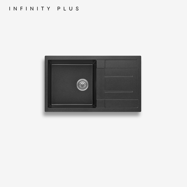 Granite Sink GS-8650SD | Single-Bowl With Drain – Infinity Plus Sinks
