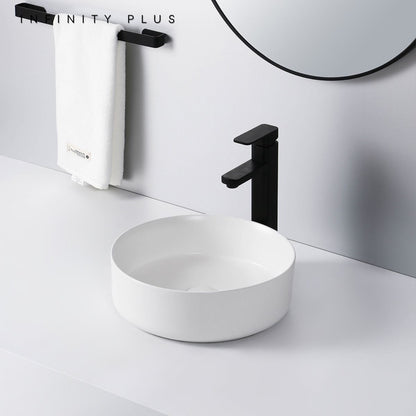Round Above Counter Basin 360*360mm ｜ Gloss White