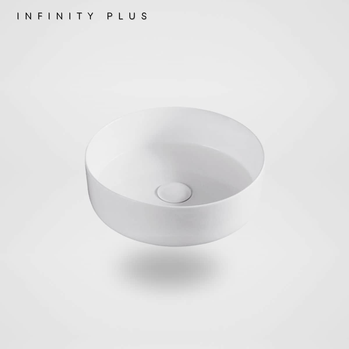 Round Above Counter Basin 360*360mm ｜ Matte White