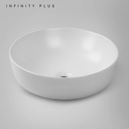Round Above Counter Basin 410*410mm ｜ Matte White