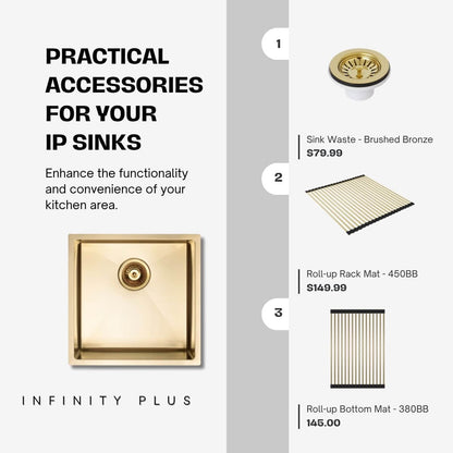 PVD 18G-4444CL | Brushed Brass