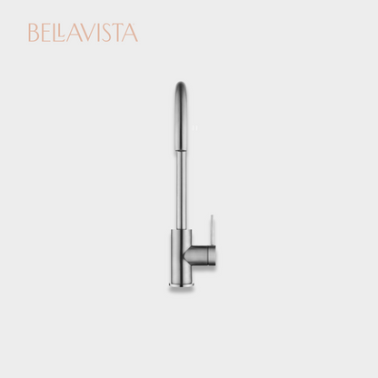 MICA Gooseneck Sink Mixer | BRUSHED NICKEL