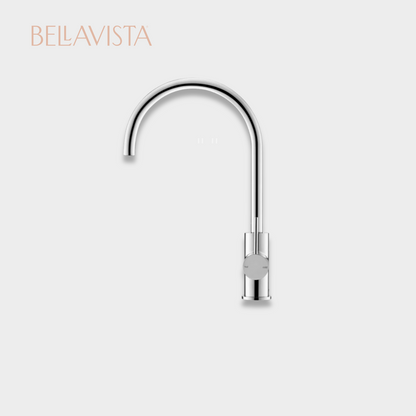 MICA Gooseneck Sink Mixer | CHROME