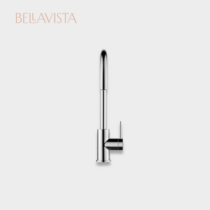 MICA Gooseneck Sink Mixer | CHROME