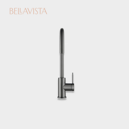 MICA Gooseneck Sink Mixer | GUNMETAL